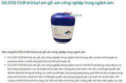 EG-5752 Chất khử bọt sơn gỗ, sơn công nghiệp trong ngành sơn.